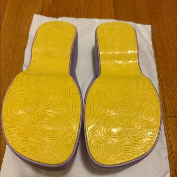 NWOT Melissa Women's Light Purple Platform Sandals - Picture 6 of 7